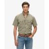 Superdry Military Short Sleeve Shirt - Pánská košile | Hardloop