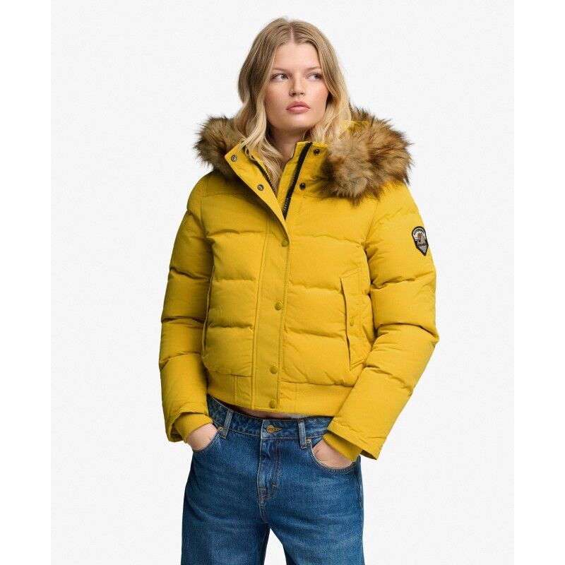 Everest Hooded Bomber Jkt - Kunstfaserjacke - Damen