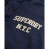 Superdry Vintage Athletic Henley Sweat - Pullover homme | Hardloop