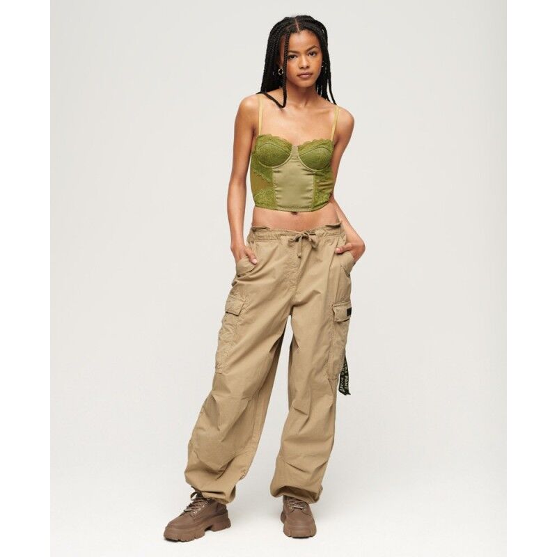 Baggy Parachute Pants - Trousers - Women's