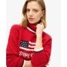 Superdry Americana Roll Neck Knit Jumper - Dámsky pullover | Hardloop