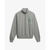 Superdry Country Club Crest Half Zip Sweatshirt - Sweatshirt sem capuz mulher | Hardloop