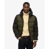 Superdry Hooded Colour Block Sport Puffer - Casaco penas homem | Hardloop