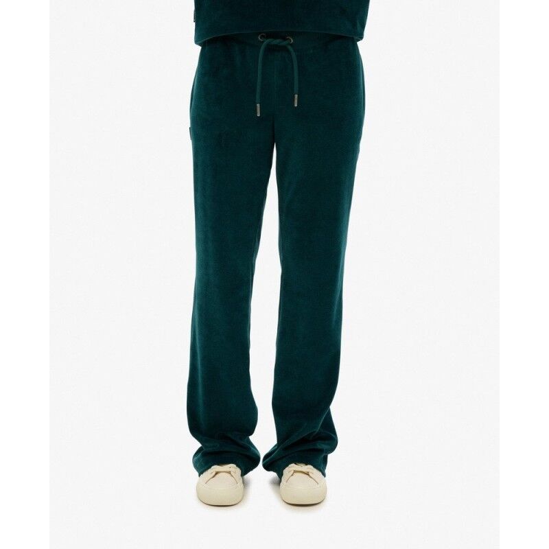 Superdry Velour Wide Leg Jogger - Trainingsanzug - Damen | Hardloop