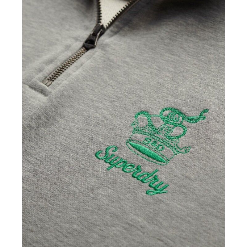 Superdry Country Club Crest Half Zip Sweatshirt - Jumper - Women's | Hardloop