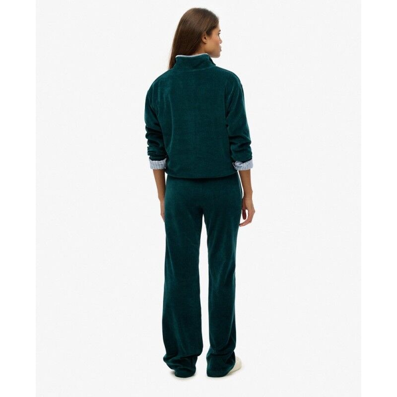 Superdry Velour Wide Leg Jogger - Tracksuit bottom - Women's | Hardloop