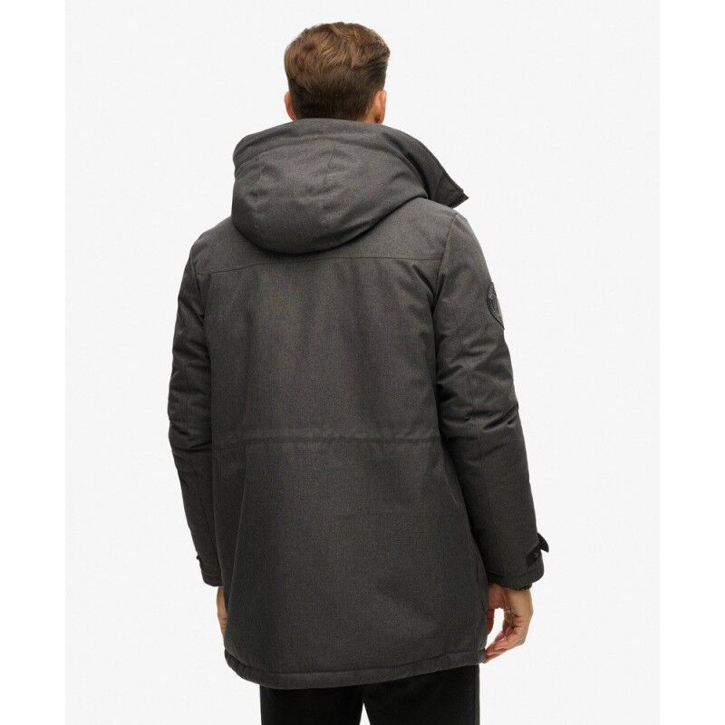 Superdry City Tweed Padded Parka Jacket - Pánská zimní bunda | Hardloop