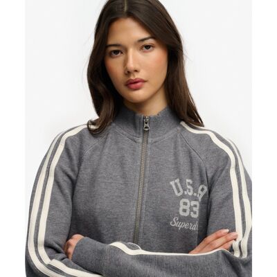 Athletic Essentials Zip Through Track Top - Sweatshirt sem capuz mulher