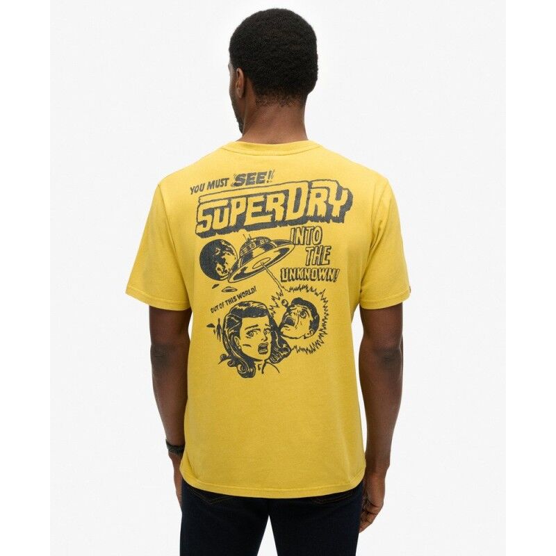 Superdry B-movie Graphic Loose Tee - T-shirt homem | Hardloop