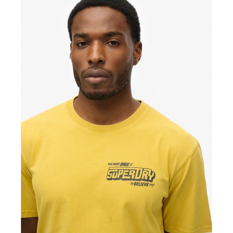 Superdry B-movie Graphic Loose Tee - T-paita - Miehet | Hardloop