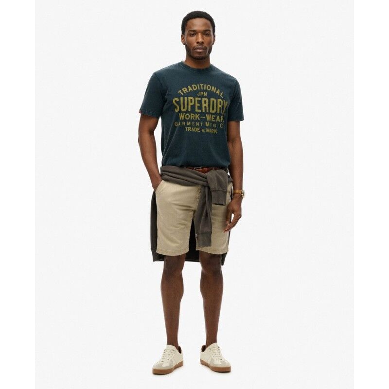 Superdry Machined Goods Workwear T-Shirt - T-shirt homme | Hardloop