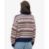Superdry Textured Stripe Pattern Jumper - Pullover - Damen | Hardloop