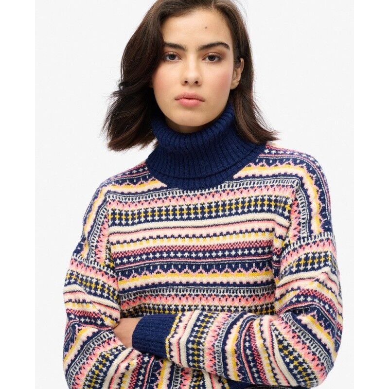 Superdry Textured Stripe Pattern Jumper - Pullover mulher | Hardloop