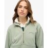 Superdry Essential Logo Oversized Half Zip - Jumper - Women's | Hardloop