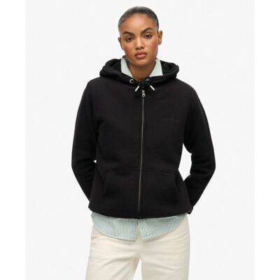 Borg Lined Zip Hoodie - Dámská mikina