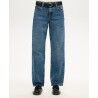 Superdry Organic Cotton Mid Rise Wide Leg Jean - Pantaloni - Donna | Hardloop