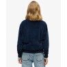 Superdry Velour Half Zip Sweatshirt - Dámská mikina | Hardloop