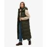 Superdry Hooded Ripstop Longline Gilet - Donsjack - Dames | Hardloop