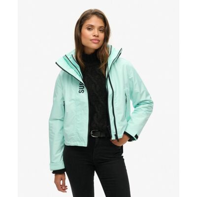 Hooded Embroidered SD Windbreaker Jacket - Tuulitakki - Naiset