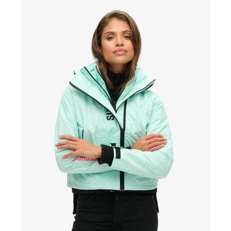 Superdry Hooded Embroidered SD Windbreaker Jacket - Windjacke - Damen | Hardloop