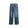 Superdry Organic Cotton Mid Rise Wide Leg Jean - Pantalon femme | Hardloop