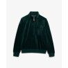 Superdry Country Club Velour Quarter Zip - Sweatshirt femme | Hardloop