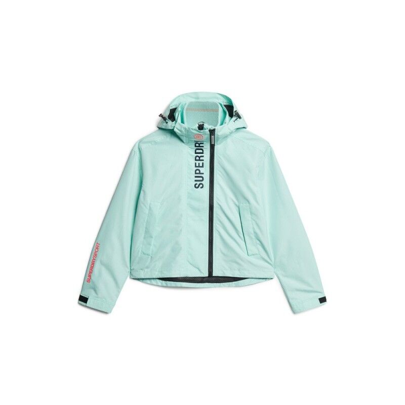 Superdry Hooded Embroidered SD Windbreaker Jacket - Windjack - Dames | Hardloop