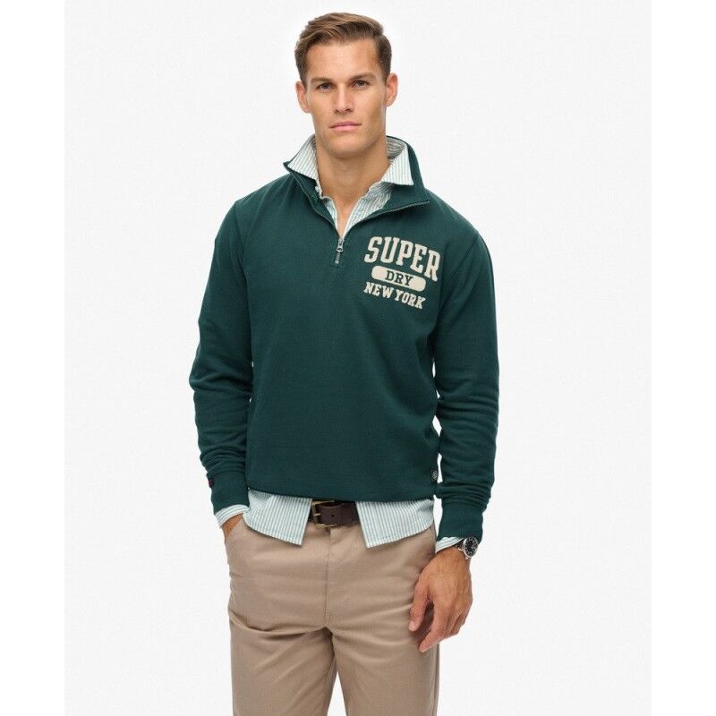 Vintage Athletic Zip Half-Zip - Pullover homme