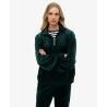 Superdry Country Club Velour Quarter Zip - Pulloverit - Naiset | Hardloop