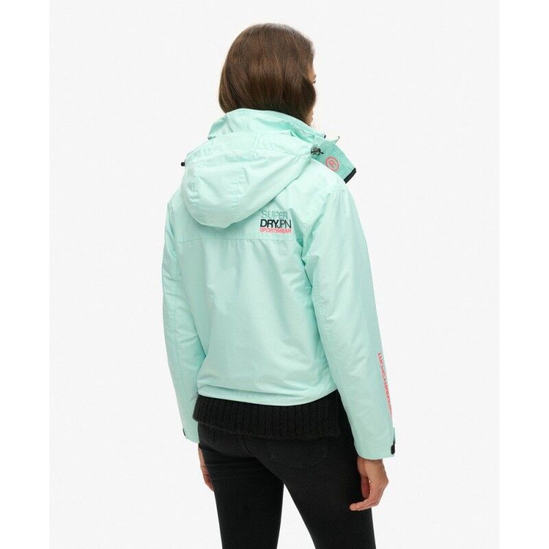 Superdry Hooded Embroidered SD Windbreaker Jacket - Windjacke - Damen | Hardloop