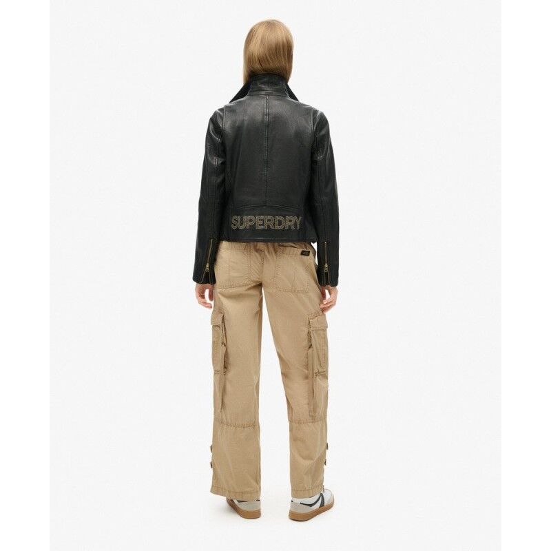 Superdry Vintage Low Rise Elastic Cargo Pants - Pantalones - Mujer | Hardloop