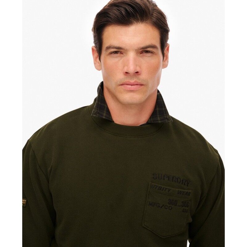 Superdry Utility Loose Sweatshirt - Jerséis - Hombre | Hardloop