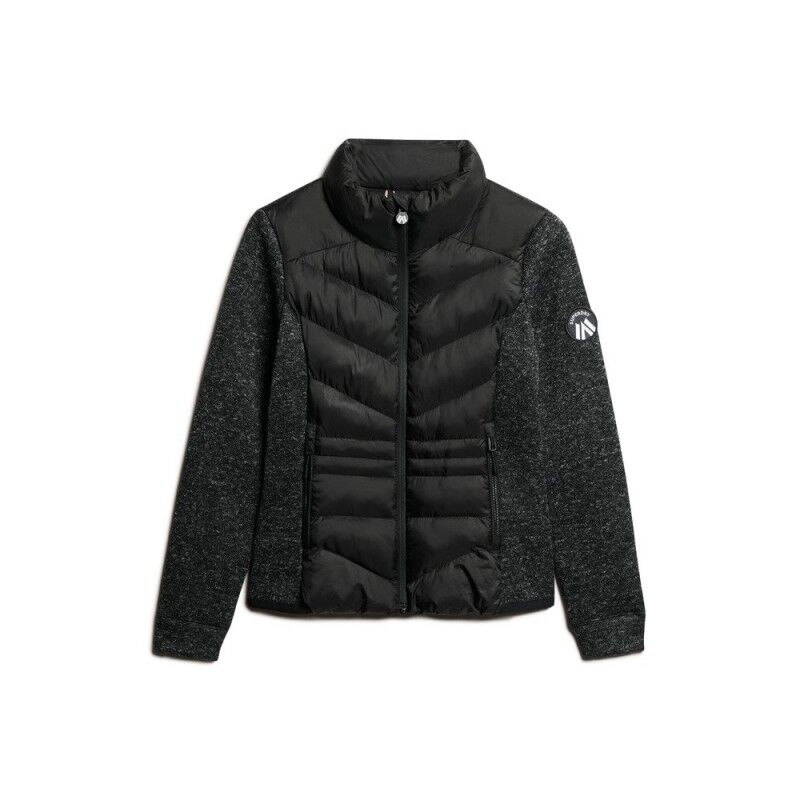 Superdry Storm Knit Hybrid Jacket - Hybridjackor - Dam | Hardloop
