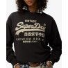 Superdry Embellished Vintage Logo Loose Crew Sweatshirt - Pullover - Damen | Hardloop