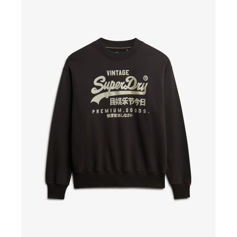 Superdry Embellished Vintage Logo Loose Crew Sweatshirt - Pullover - Damen | Hardloop