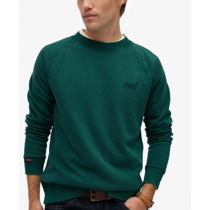 Superdry Essential Logo Raglan Crew Sweatshirt - Pullover - Herren | Hardloop