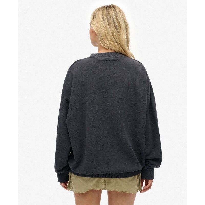 Superdry Outdoor Location Loose Crew Sweatshirt - Sweatshirt sem capuz mulher | Hardloop