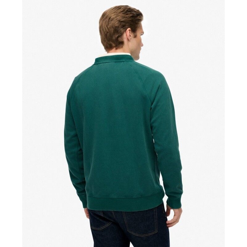 Superdry Essential Logo Raglan Crew Sweatshirt - Jumper - Men's | Hardloop