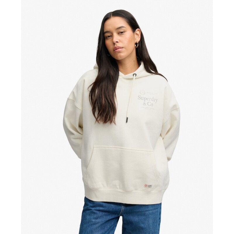 Superdry Luxe Casual Relaxed Hoodie - Dámská mikina | Hardloop