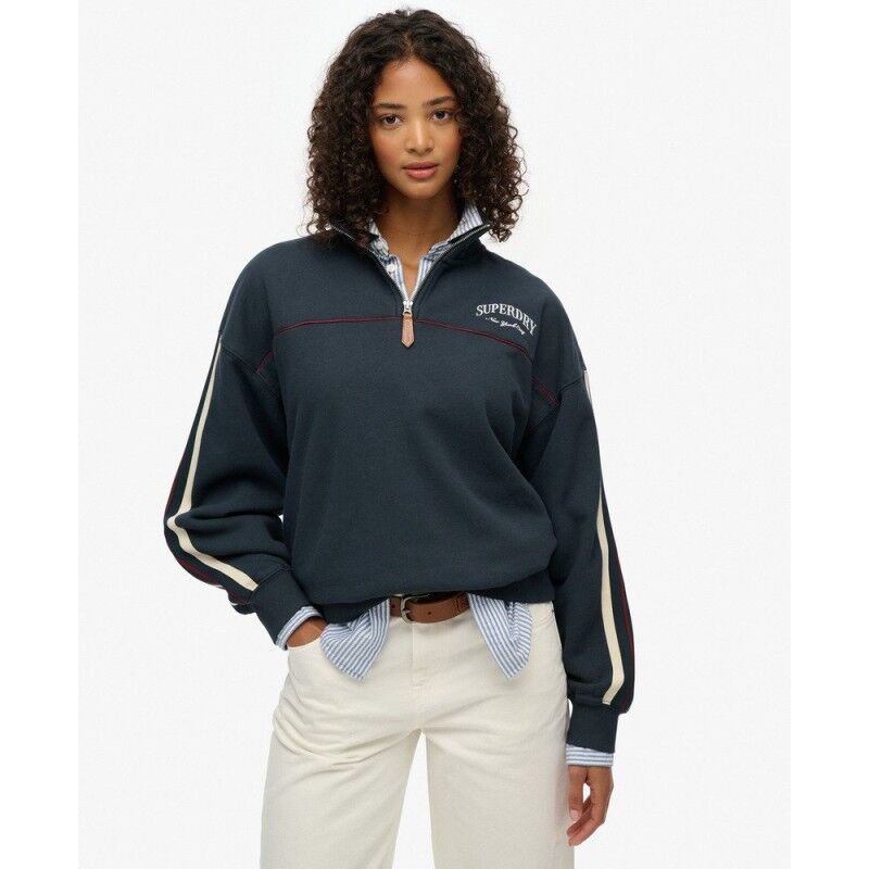 Country Club Tape Henley Jumper - Sweatshirt femme