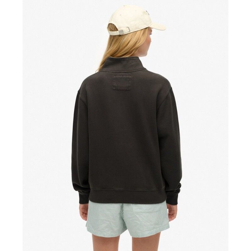 Superdry Athletic Essential Half Zip - Sweatshirt sem capuz mulher | Hardloop