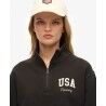Superdry Athletic Essential Half Zip - Trui - Dames | Hardloop