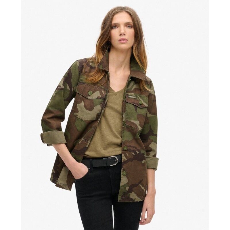Military Overshirt - Overshirt - Women's
