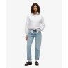 Superdry Country Club Embossed Half Zip Jumper - Pullover - Damen | Hardloop