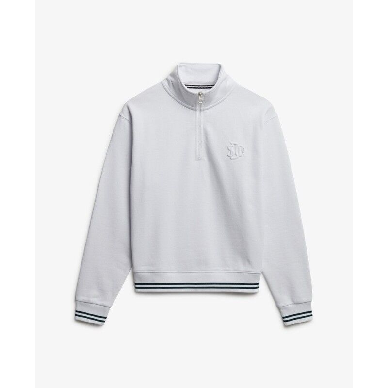Superdry Country Club Embossed Half Zip Jumper - Pullover - Damen | Hardloop