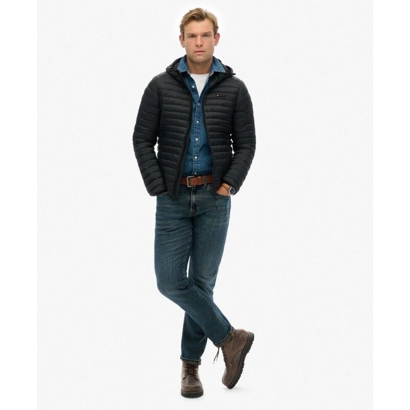 Superdry Hooded Fuji Lite Jacket - Doudoune homme | Hardloop