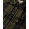 Superdry Borg Check Overshirt - Overshirt - Damer | Hardloop