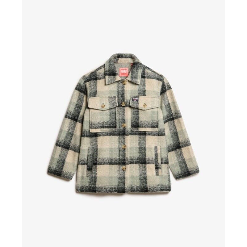 Superdry Heavyweight Unlined Overshirt - Hemdjacke - Damen | Hardloop