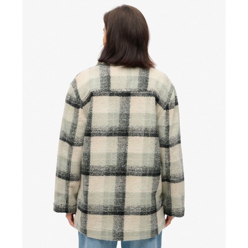 Superdry Heavyweight Unlined Overshirt - Sobrecamisa - Mulher | Hardloop