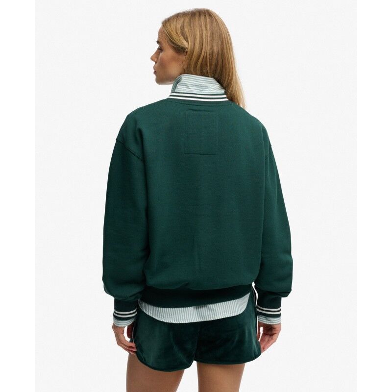 Superdry Country Club Loose V-Neck Sweatshirt - Jumper - Women's | Hardloop